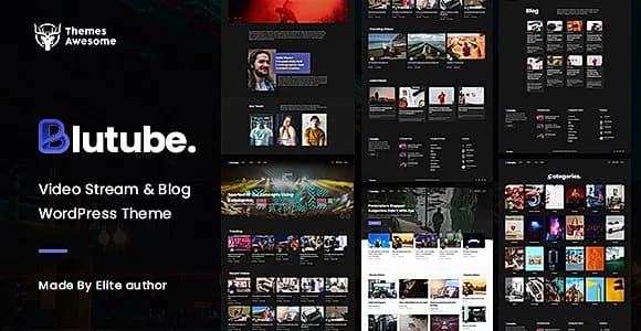 Blutube WordPress Theme