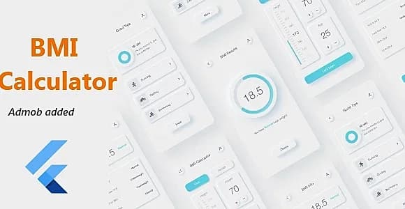 BMI Calculator Flutter  With Google Ads