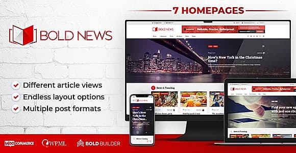 Bold News WordPress Theme