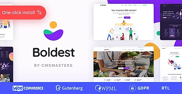 Boldest WordPress Theme