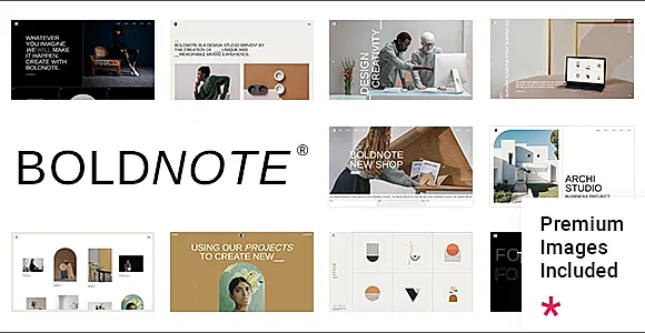 Boldnote WordPress Theme