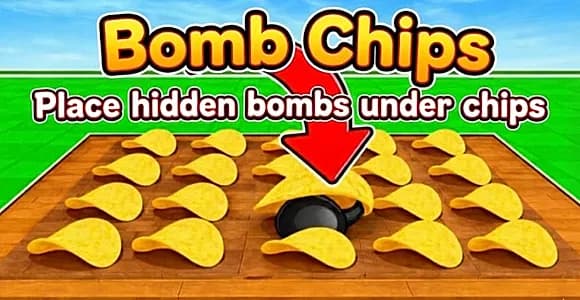 Bomb Chips - Two Player HTML5 Game