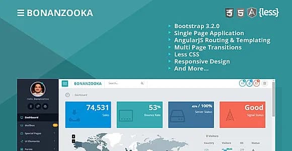 Bonanzooka -Web Admin Page AngularJS App