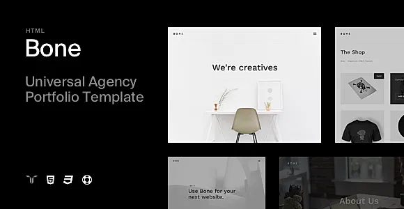 Bone - Responsive Agency Portfolio HTML Template