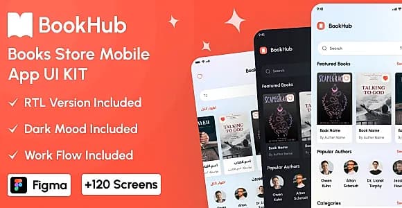 BookHub Store - Figma Online Book Store App