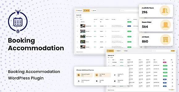 Booking Accommodation WordPress Plugin