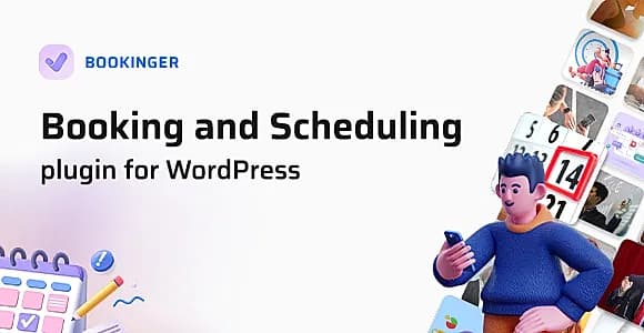 Bookinger for Elementor WordPress Plugin