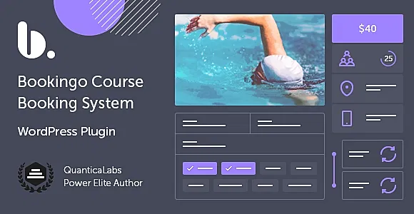Bookingo - Course Booking System for WordPress WordPress Plugin