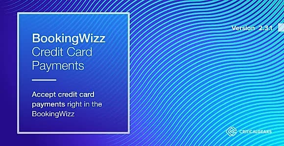 BookingWizz Credit Card Payments