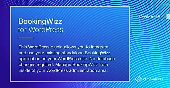 BookingWizz for WordPress WordPress Plugin