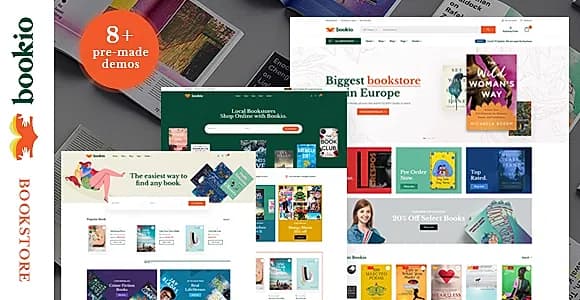 Bookio WordPress Theme