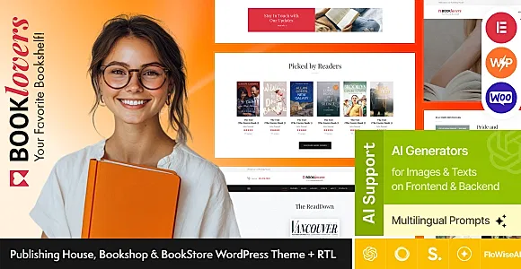 Booklovers WordPress Theme