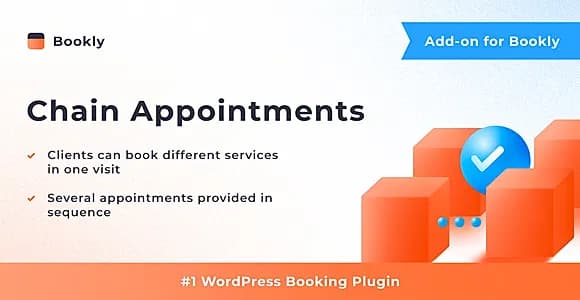 Bookly Chain Appointments (Add-on) WordPress Plugin