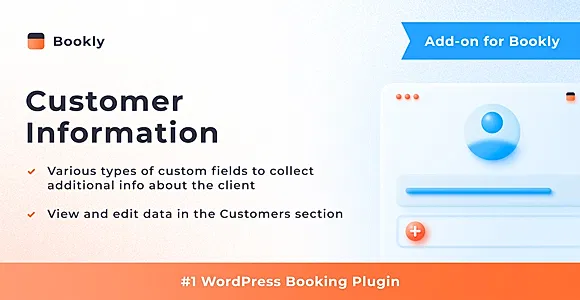 Bookly Customer Information (Add-on) WordPress Plugin