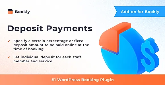 Bookly Deposit Payments (Add-on) WordPress Plugin