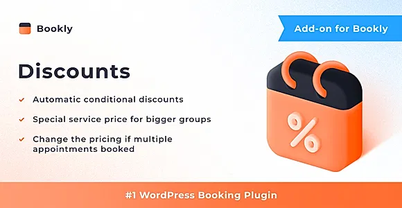 Bookly Discounts (Add-on) WordPress Plugin
