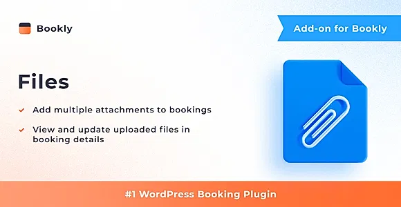 Bookly Files (Add-on) WordPress Plugin