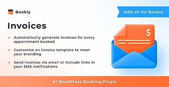 Bookly Invoices (Add-on) WordPress Plugin