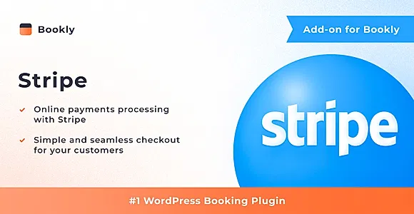 Bookly Stripe (Add-on) WordPress Plugin