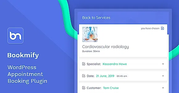 Bookmify - Appointment Booking WordPress Plugin