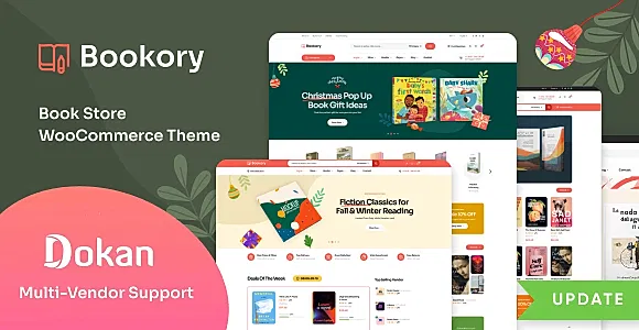Bookory WordPress Theme