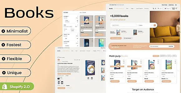 Books - Shopify 2.0 Bookstore Theme