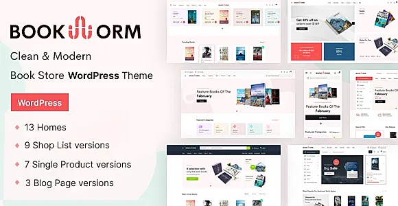 Bookworm WordPress Theme