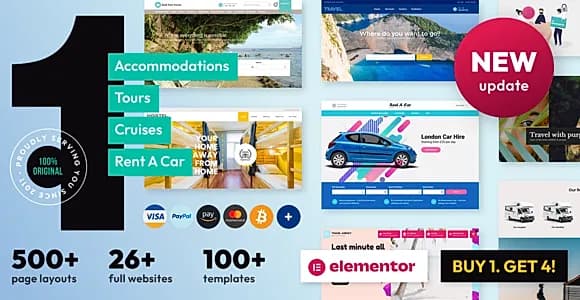 BookYourTravel WordPress Theme