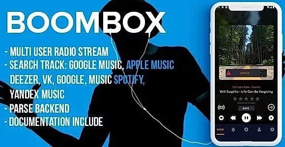 BOOMBOX - live radio stream network