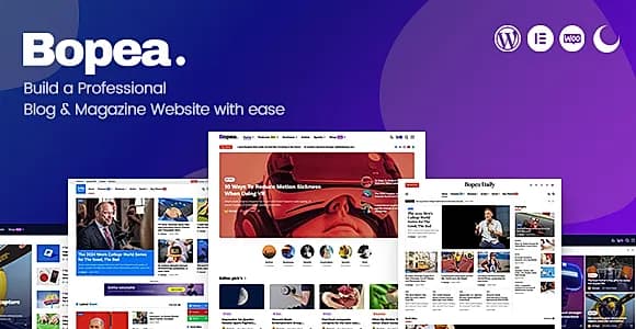 Bopea WordPress Theme