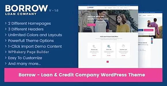 Borrow WordPress Theme