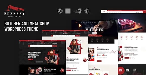 Boskery WordPress Theme