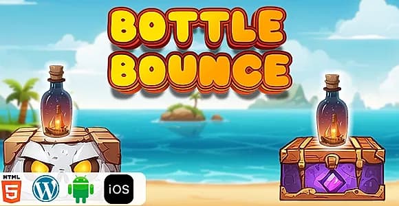 Bottle Bounce - HTML5 Construct3 Game