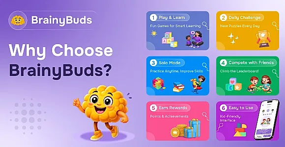 BrainyBuds – Kids Learning App (Flutter)