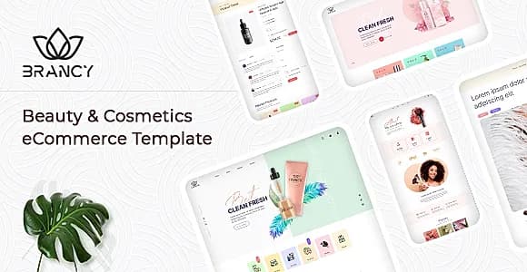 Brancy - Cosmetic & Beauty Salon Website Template