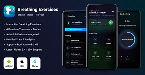 Breathing Exercises App - The Ultimate Zen & Mindfulness Solution