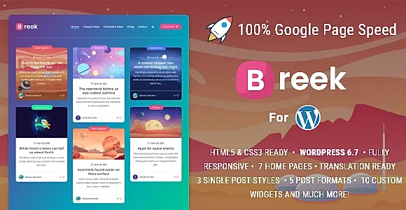 Breek WordPress Theme