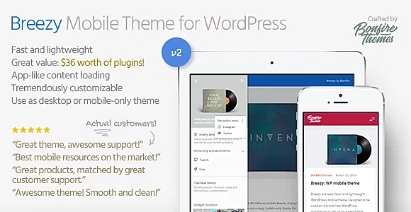 Breezy WordPress Theme