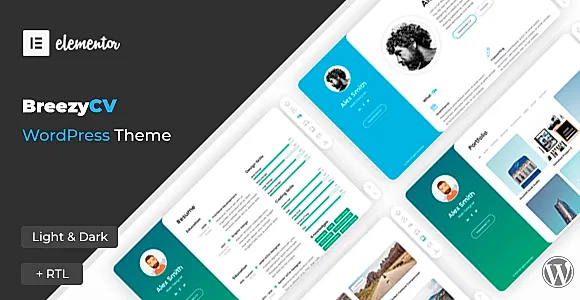 Breezycv WordPress Theme
