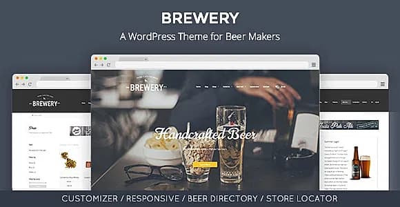 Brewery WordPress Theme