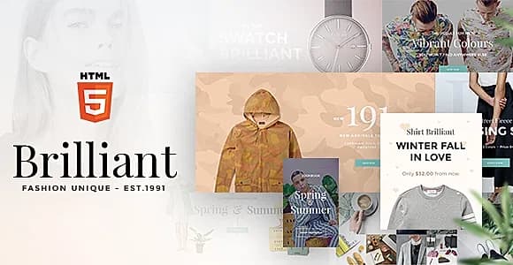 Brilliant - Morden Ecommerce HTML5 Template