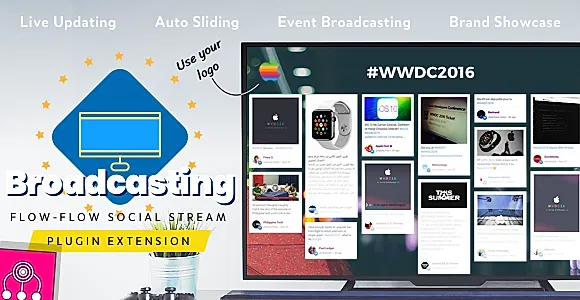 Broadcasting Extension for Flow-Flow Social Stream