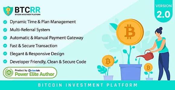 btcRR - Bitcoin Investment Platform