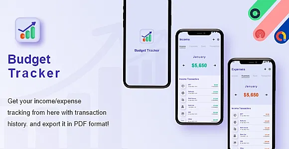 Budget Tracker - Money manager, expense tracker, budget with AdMob Ads
