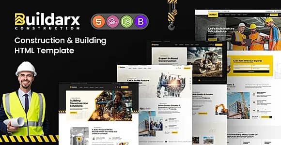 Buildarx - Construction & Building HTML Template
