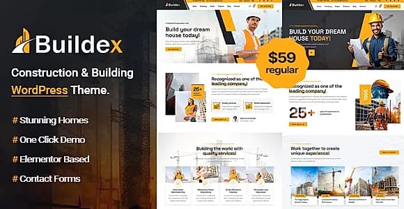 Buildex WordPress Theme