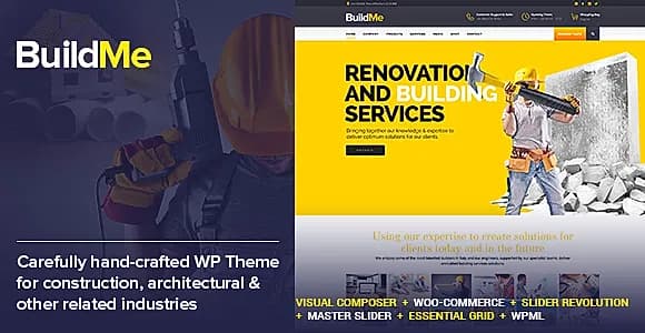 BuildMe WordPress Theme