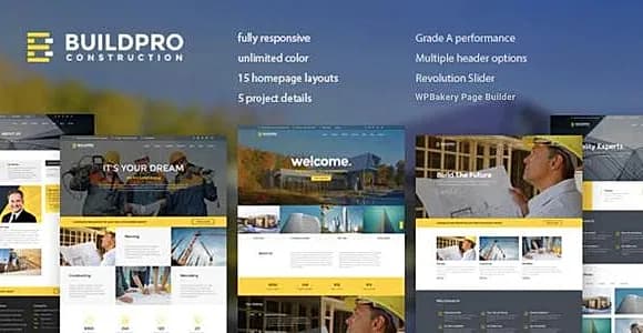 BuildPro WordPress Theme