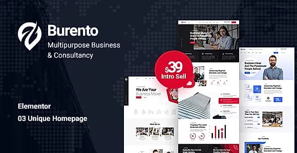 Burento WordPress Theme