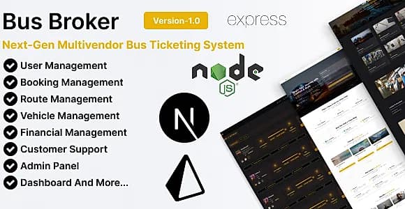 Bus Broker – The Ultimate Multivendor Bus Management & Booking Solution
